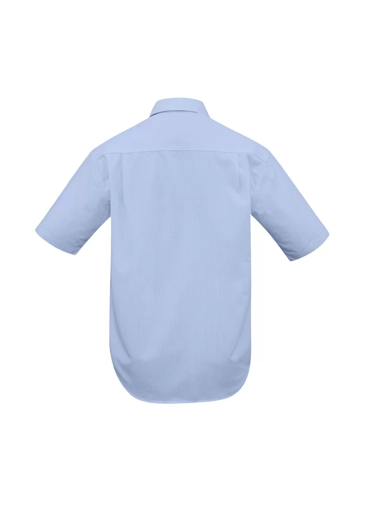 Mens Micro Check Short Sleeve Shirt Mens Micro Check Short Sleeve Shirt