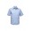 Mens Micro Check Short Sleeve Shirt - Sky