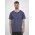 Mens Basis Short Sleeve Tee - Steel-Blue