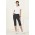 Womens Jane 3/4 Length Stretch Pant - Black