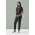 Womens Riley Slim Leg Jogger Scrub Pant - Black