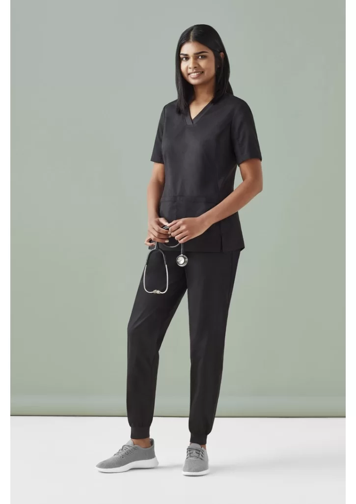 Womens Riley Slim Leg Jogger Scrub Pant Womens Riley Slim Leg Jogger Scrub Pant