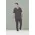 Mens Avery Straight Leg Scrub Pant - Charcoal