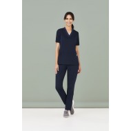 Womens Riley Stretch Scrub Top