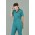 Womens Riley Stretch Scrub Top - Teal