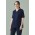 Womens Tokyo Scrub Top - Midnight Navy