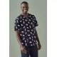 Mens Printed Best Friends Scrub Top