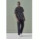 Mens Printed Best Friends Scrub Top