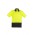 Unisex Hi Vis Basic Short Sleeve Polo - Yellow/Black