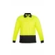 Unisex Hi Vis Basic Long Sleeve Polo