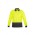 Unisex Hi Vis Basic Long Sleeve Polo - Yellow/Charcoal