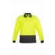 Unisex Hi Vis Basic Long Sleeve Polo