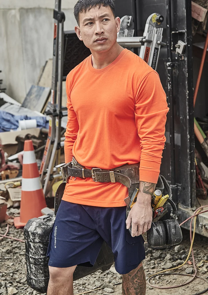 Mens Hi Vis Long Sleeve Tee Mens Hi Vis Long Sleeve Tee