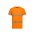 Mens Hi Vis Segmented Tape Cotton Tee Shirt - Orange