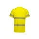 Mens Hi Vis Segmented Tape Cotton Tee Shirt Mens Hi Vis Segmented Tape Cotton Tee Shirt