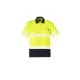Unisex Hi Vis Segmented Tape Short Sleeve Polo