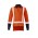 Mens TTMC-W17 Taped Polo - Orange/Navy