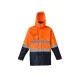 Mens Hi Vis Basic 4 In 1 Waterproof Jacket