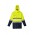 Mens Hi Vis Basic 4 In 1 Waterproof Jacket - Yellow/Navy