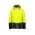 Unisex Streetworx Hooded Puffer Jacket - Yellow/Navy