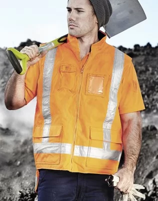 Mens TTMC-W23 Fleece Lined Vest
