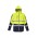 Unisex Streetworx 2 In 1 Stretch Softshell Jacket - Yellow/Navy