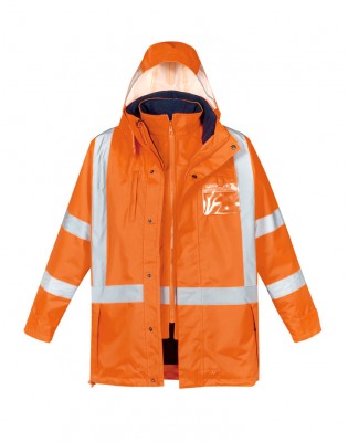 Mens TTMC-W23 X Back 4 In 1 Waterproof Jacket