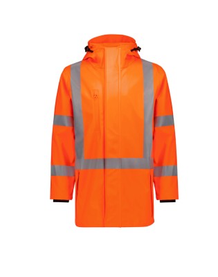 Mens TTMC-W23 Hi Vis X Back Heavy Duty Waterproof Jacket