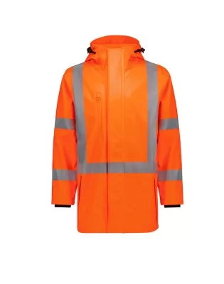 Mens TTMC-W23 Hi Vis X Back Heavy Duty Waterproof Jacket