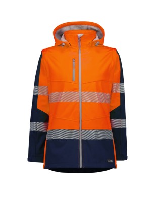 Womens Streetworx 2 In 1 Stretch Softshell Jacket