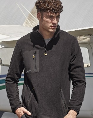 Unisex Streetworx Lightweight 1/4 Zip Polar Fleece
