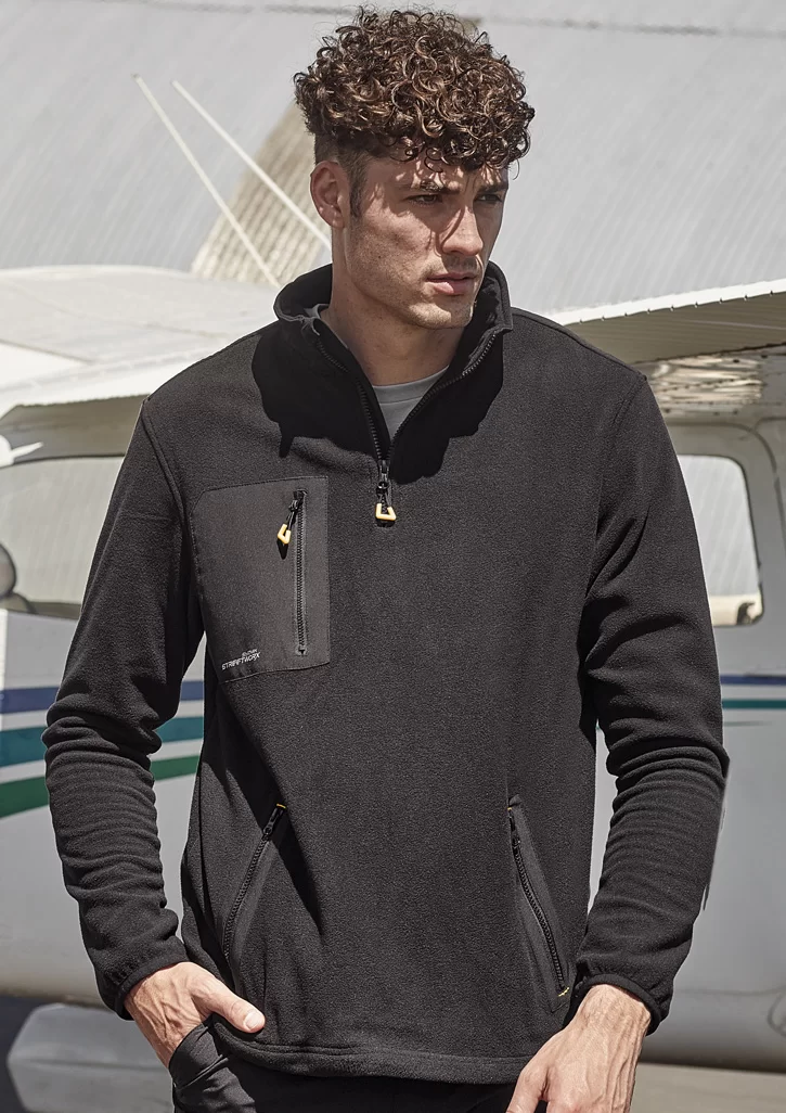 Unisex Streetworx Lightweight 1/4 Zip Polar Fleece Unisex Streetworx Lightweight 1/4 Zip Polar Fleece