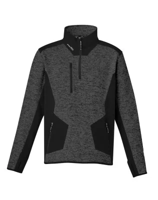 Unisex Streetworx Reinforced Knit 1/2 Zip Pullover