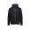 Unisex Zip Front Multi-Pocket Hoodie - Black/Charcoal