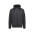 Unisex Zip Front Multi-Pocket Hoodie - Charcoal/Black