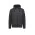 Unisex Zip Front Multi-Pocket Hoodie - Charcoal/Black