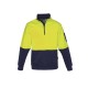 Unisex Hi Vis 1/2 Zip Pullover