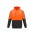 Unisex Hi Vis Pullover Hoodie - Orange/Charcoal