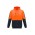 Unisex Hi Vis Pullover Hoodie - Orange/Navy