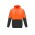 Unisex Hi Vis Pullover Hoodie - Orange/Charcoal