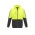 Unisex Hi Vis Full Zip Hoodie - Yellow/Charcoal