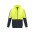 Unisex Hi Vis Full Zip Hoodie - Yellow/Navy