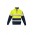 Unisex Hi Vis 1/4 Zip Pullover - Hoop Taped - Yellow/Navy