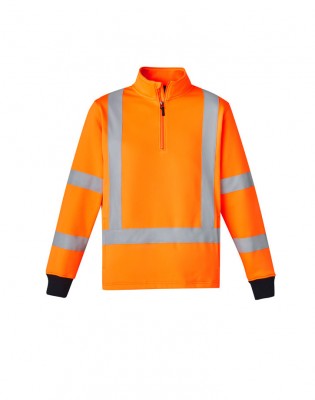 Unisex Hi Vis X Back Rail Jumper