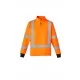 Unisex Hi Vis X Back Rail Jumper