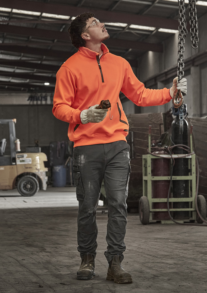 Unisex Streetworx Water Resistant 1/4 Zip Pullover Unisex Streetworx Water Resistant 1/4 Zip Pullover