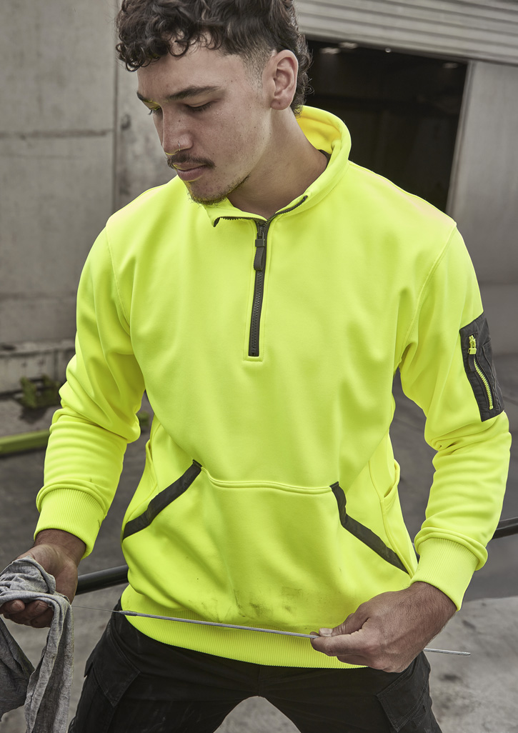 Unisex Streetworx Water Resistant 1/4 Zip Pullover Unisex Streetworx Water Resistant 1/4 Zip Pullover
