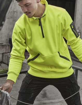 Unisex Streetworx Water Resistant 1/4 Zip Pullover