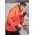 Unisex Water Resistant Hoodie - Orange