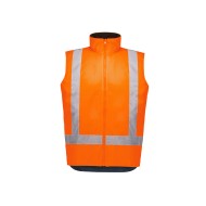 Unisex Hi Vis Waterproof Reversible Vest